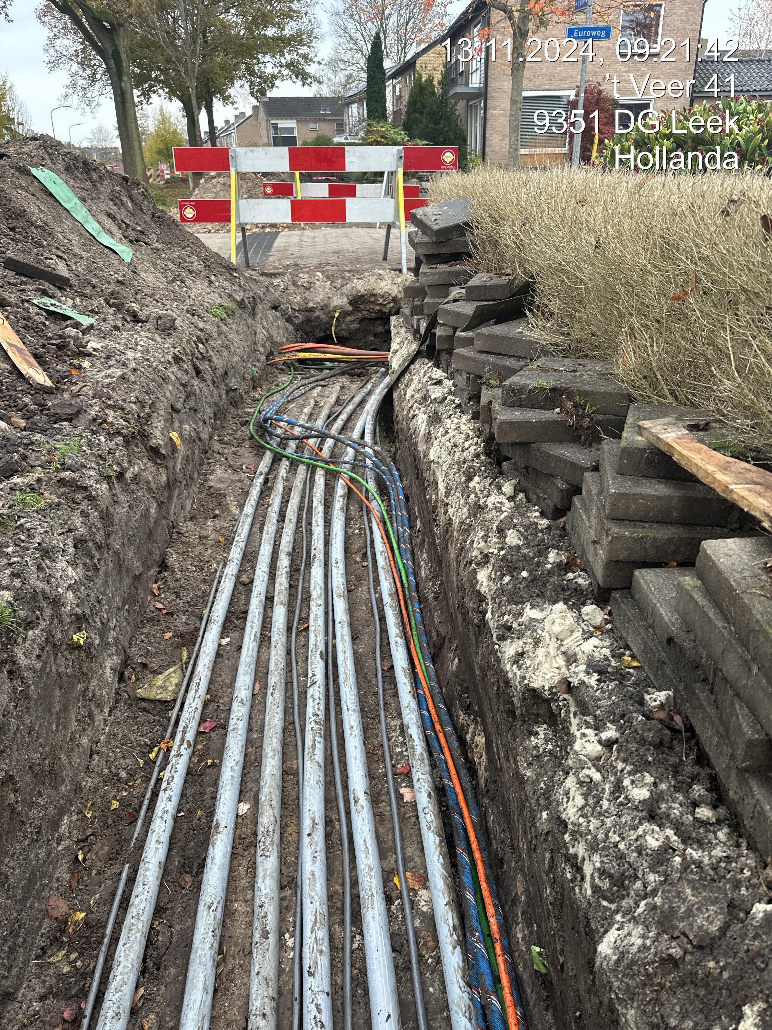 Multi-kabel sleuf Leek